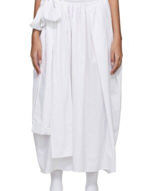 Cecilie Bahnsen white midi skirt (XS)